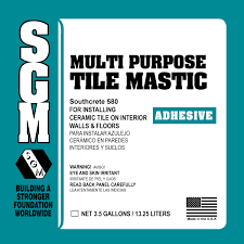 multi purpose tile mastic sgm inc