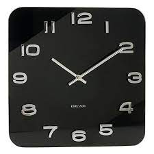 Karlsson Vintage Square Black Clock