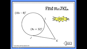 *the enrollment key is math. Arc Angle Measures In Circles Bingo Video Preview Youtube