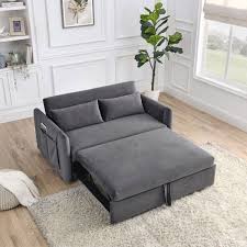 convertible velvet sleeper sofa bed