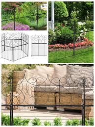 Decorative Garden Fence 5 Pack 35 9