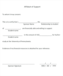 Financial Aid Appeal Letter Sample Of Support Format For