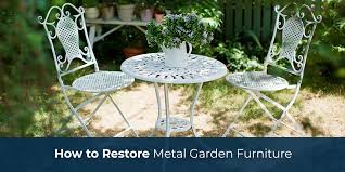 How To Re Metal Garden Furniture