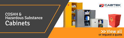 coshh storage cabinets for compliance