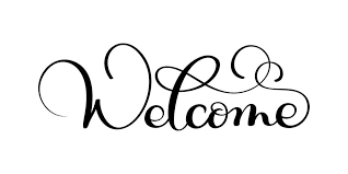 Handwritten Welcome Calligraphy Lettering Word Vector