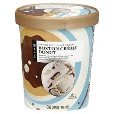 ice cream boston creme donut 1 qt shipt