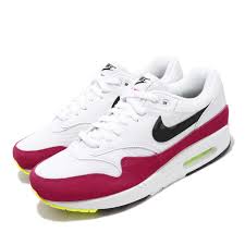 Details About Nike Air Max 1 White Black Volt Mens Running Shoes Nsw Day 326 Ah8145 111