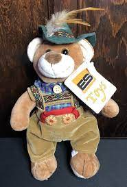euro souvenirs germany teddy bear plush