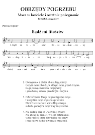 Obrzędy pogrzebu. Rytuał dla organisty - Pobierz pdf z Docer.pl