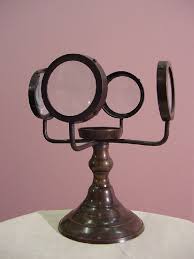 Magnifying Glass Candle Stand