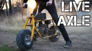 mini bike live axle conversion you
