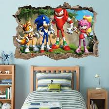 Sonic The Hedgehog 3d Smashed Wall