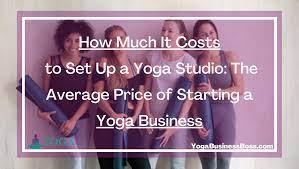 costs to set up a yoga studio