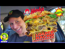loaded nacho triple cheeseburger review