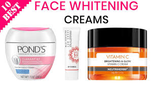 10 Best Face Whitening Creams 2020 Best Fairness Cream Best Skin Lightening Cream Youtube