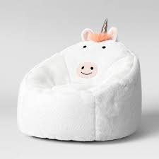 A weighted blanket and cocoon chair provide the sensation of being hugged. Unicorn Bean Bag Chair Pillowfort Target