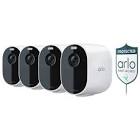 Essential Spotlight Wire-Free Indoor/Outdoor 1080p Security Camera - White - 4 Pack - Only at Best Buy Arlo