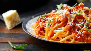 spaghetti pasta food noodles cheese