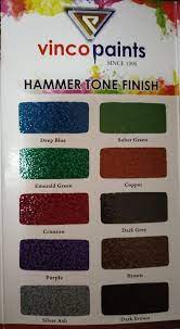 High Sheen Hammer Tone Finish Paint