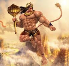super powerful angry hanuman wallpaper