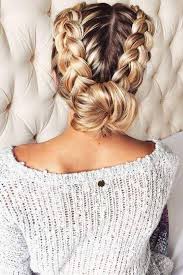 In this video i show you how to do two (double) french braids (plaits) on yourself! 33 Cool Braids Festival Hairstyles