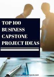 Business Capstone Project Ideas