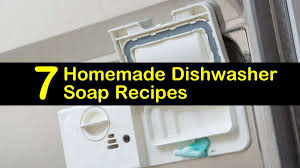 recipes to make your own dishwasher soap
