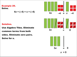 math example algebra tiles example 29