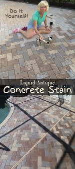 Stained Concrete Concrete Stain Patio