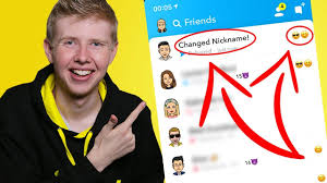 how to change snapchat names and emojis