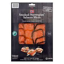 foppen smoked norwegian salmon slices