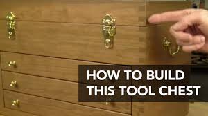 This antique carpenters tool box features hinges on either side that allow access to the interior. Build This Classic Tool Chest Wood Toolbox Project Plan Youtube