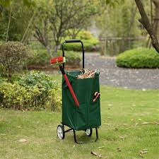 Gardenised Large Cart With Wheels