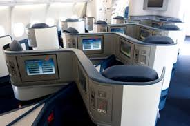 flat bed seats on wide body aircraft