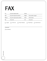 Fax Cover Page Templates Free Fax Cover Sheet Template Fax