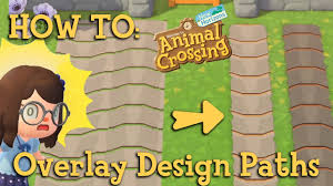 how to overlay designs on paths