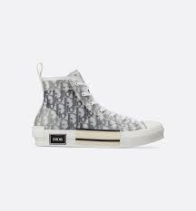 B23 High Top Sneakers In Dior Oblique