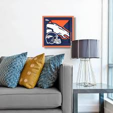 Nfl Denver Broncos 3d Logo Series Wall