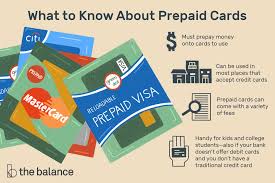 how does a prepaid card work