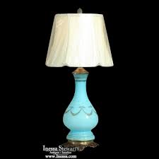 19th century french blue opaline glass