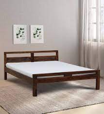 Tianna Sheesham Wood King Size Bed
