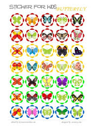 Butterfly And Owl Reward Stickers Free Printables