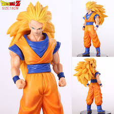 He is voiced by masako nozawa in the japanese version of the anime, by the late kirby morrow in the ocean english dub, and by sean schemmel in the funimation english dub. Dragon Ball Z Heroes Super Saiyan 3 Son Goku Pvc Figure Collectible Toy 7 16cm Adb005 A Toy Wig Figurtoy Sculpture Aliexpress