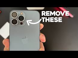 Remove Iphone Lens Protectors