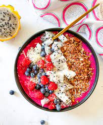 dragon fruit smoothie bowl good food