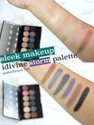 sleek makeup idivine storm palette