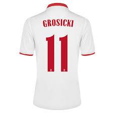 Born 8 june 1988) is a polish professional footballer who plays as a winger for premier league club west bromwich albion and the poland national team. Grosicki 11 Poland 2020 Home Jersey Nike Cd0722 100 Grosicki Amstadion Com