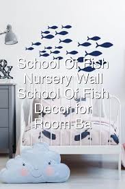 fish decal ocean wall sticker school