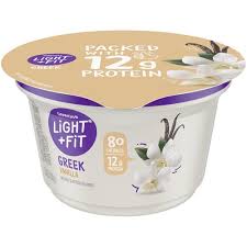 fit nonfat gluten free vanilla greek yogurt