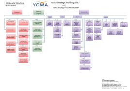 corporate structure yoma strategic